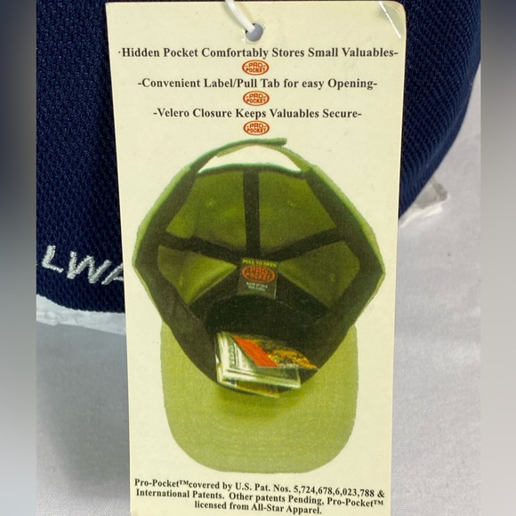 Don’t Tread On Me! US Navy Black Hidden Pocket Hat NWT - Picture 10 of 11